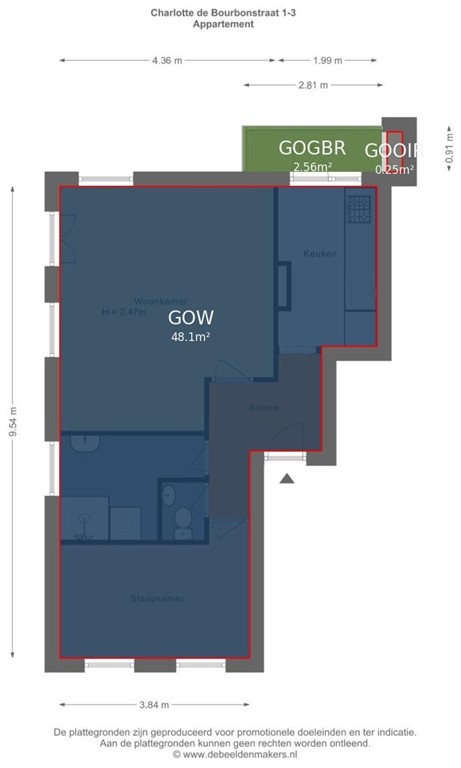 mediumsize floorplan